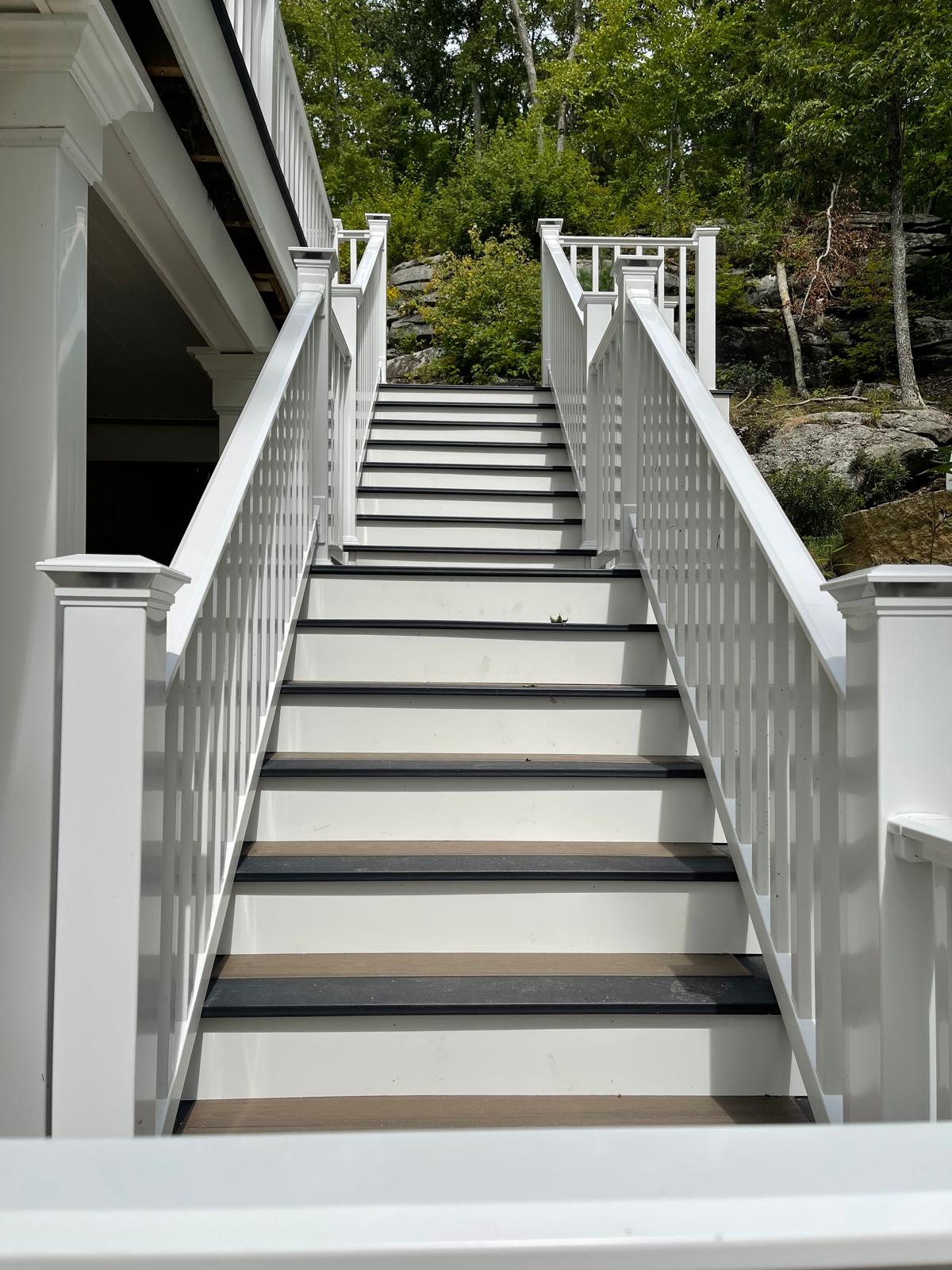 Custom staircase construction by Bogacli LLC